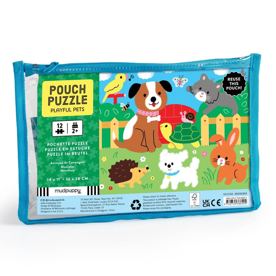 Pouch Puzzle - Playful Pets