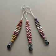 Petite Mila Pacifier Clip - Various Colors