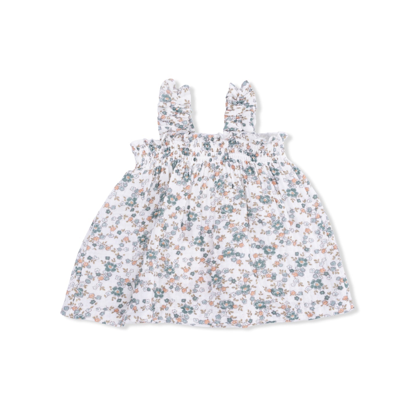 Ruffly Strap Top and Bloomer - Camille Floral