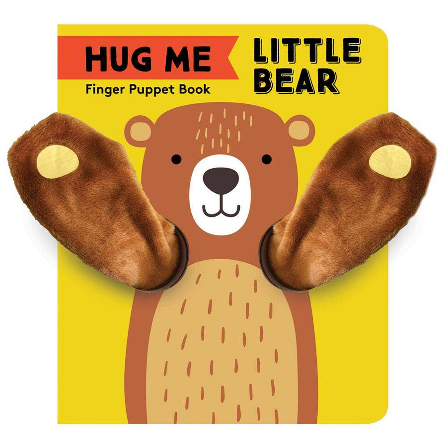 Hug Me Little Bear: Finger Puppet Book