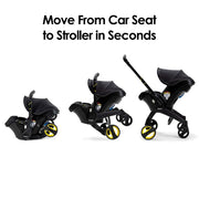 Doona Infant Convertible Car Seat and Stroller - Midnight Edition