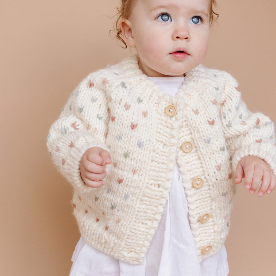 Knit Sawyer Cardigan - Pastel