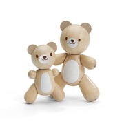 Moveable Wooden Bear and Little Bear