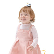 Multi Stripe Long Sleeve Mock Turtle Neck -Pink