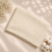 Quincy Soft Sweater Organic Cotton Blanket - Natural