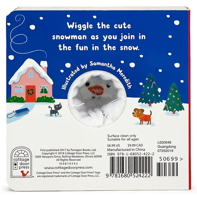 Friendly Little Snowman - Finger Puppet Board Book