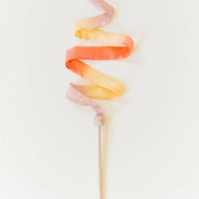 Mini Streamers - Silk & Wood Wand - Various Colors