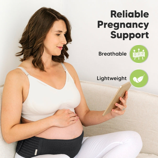 Maternity Support Belt - Midnight Black - Various Sizes