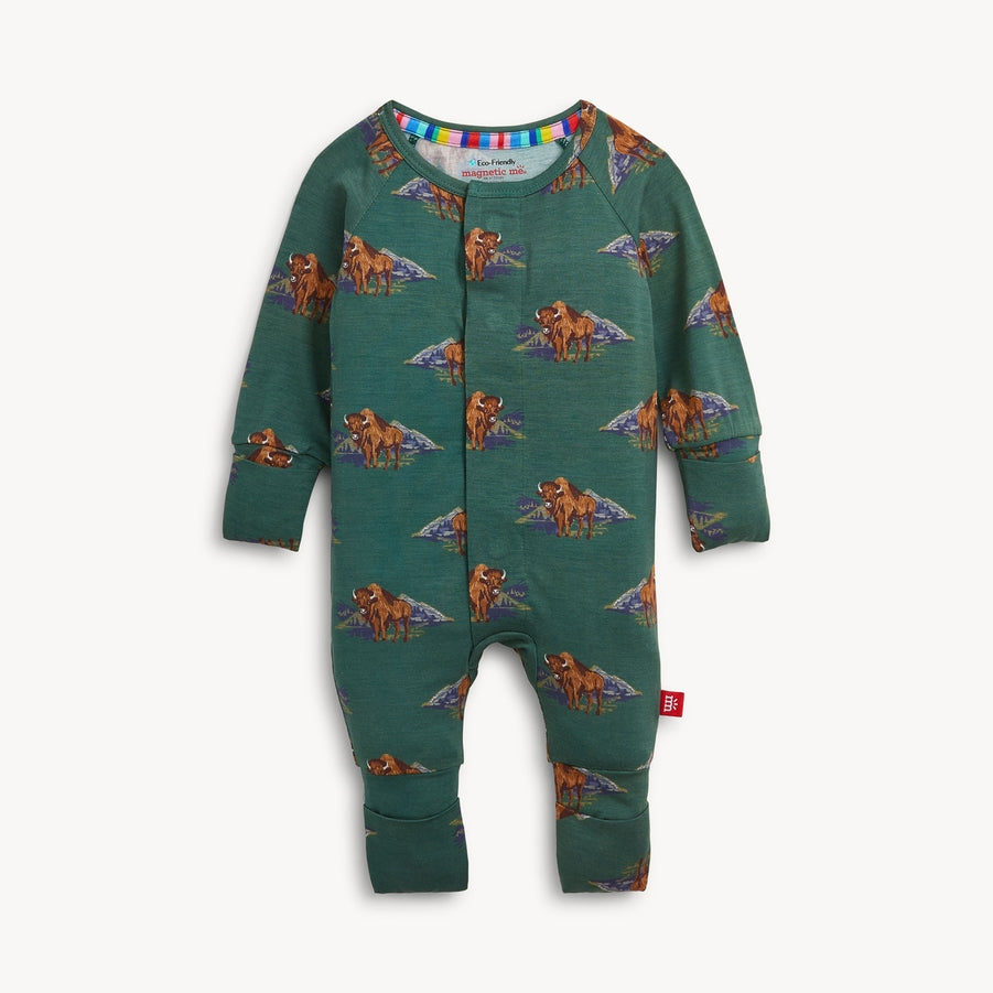 Modal Magnetic Convertible Coverall - Bison