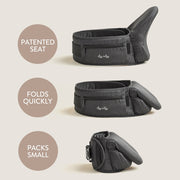 Hold and Fold Hip Seat Carrier