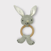 Organic Wooden Ring Rattle - Various Options