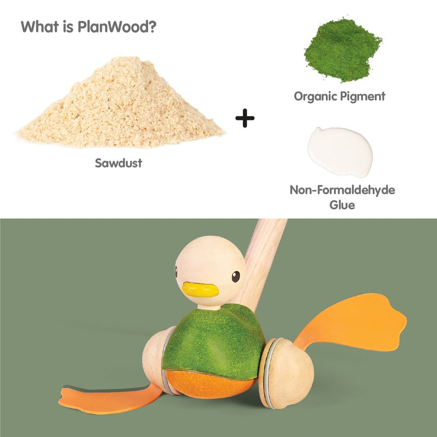Push-Along Duck