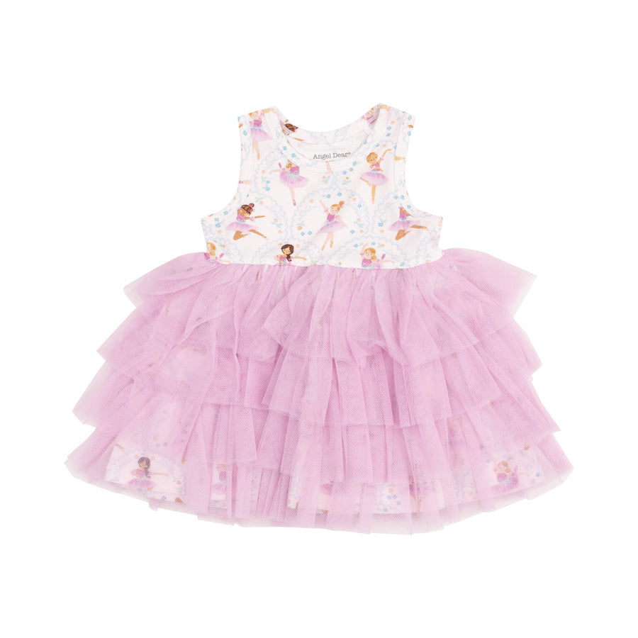 Twirly Tank Tutu Dress - Bow Ballerinas