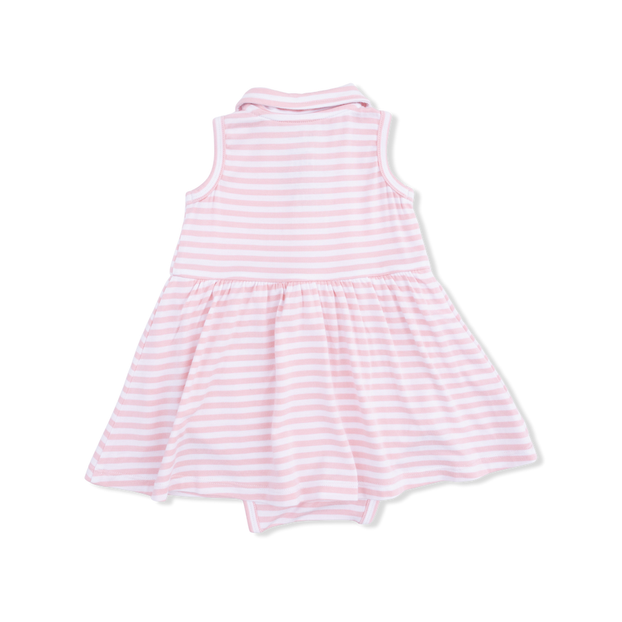 Polo Tennis Dress - Striped Golf