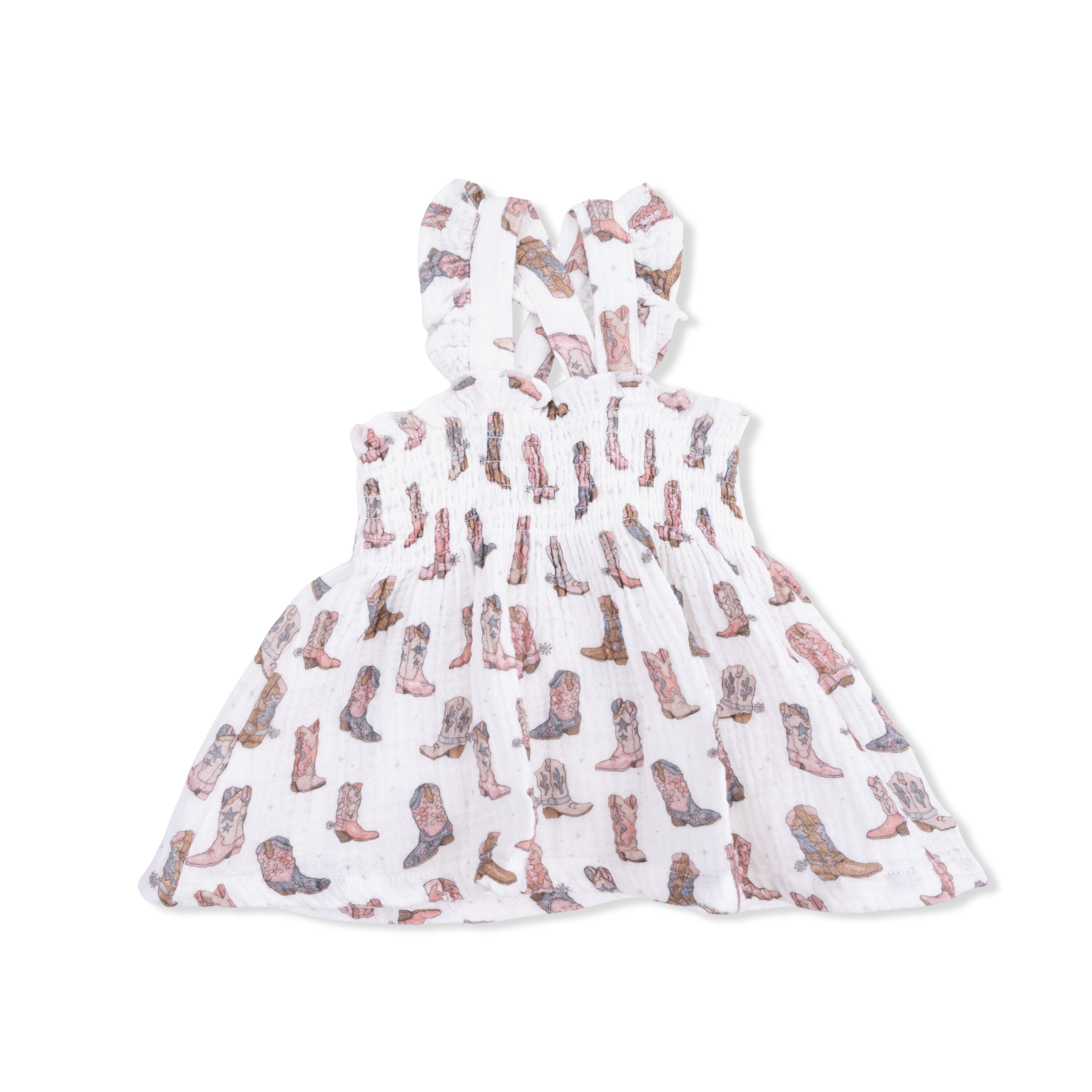 Smocked Top with Bloomer - Cowgirl Boots