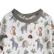 Organic Cotton Savannah Animals Pullover and Pants Set