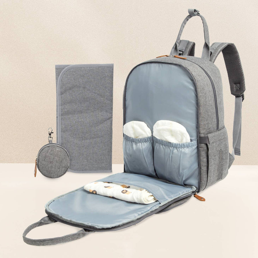 Rove Diaper Backpack - Classic Gray