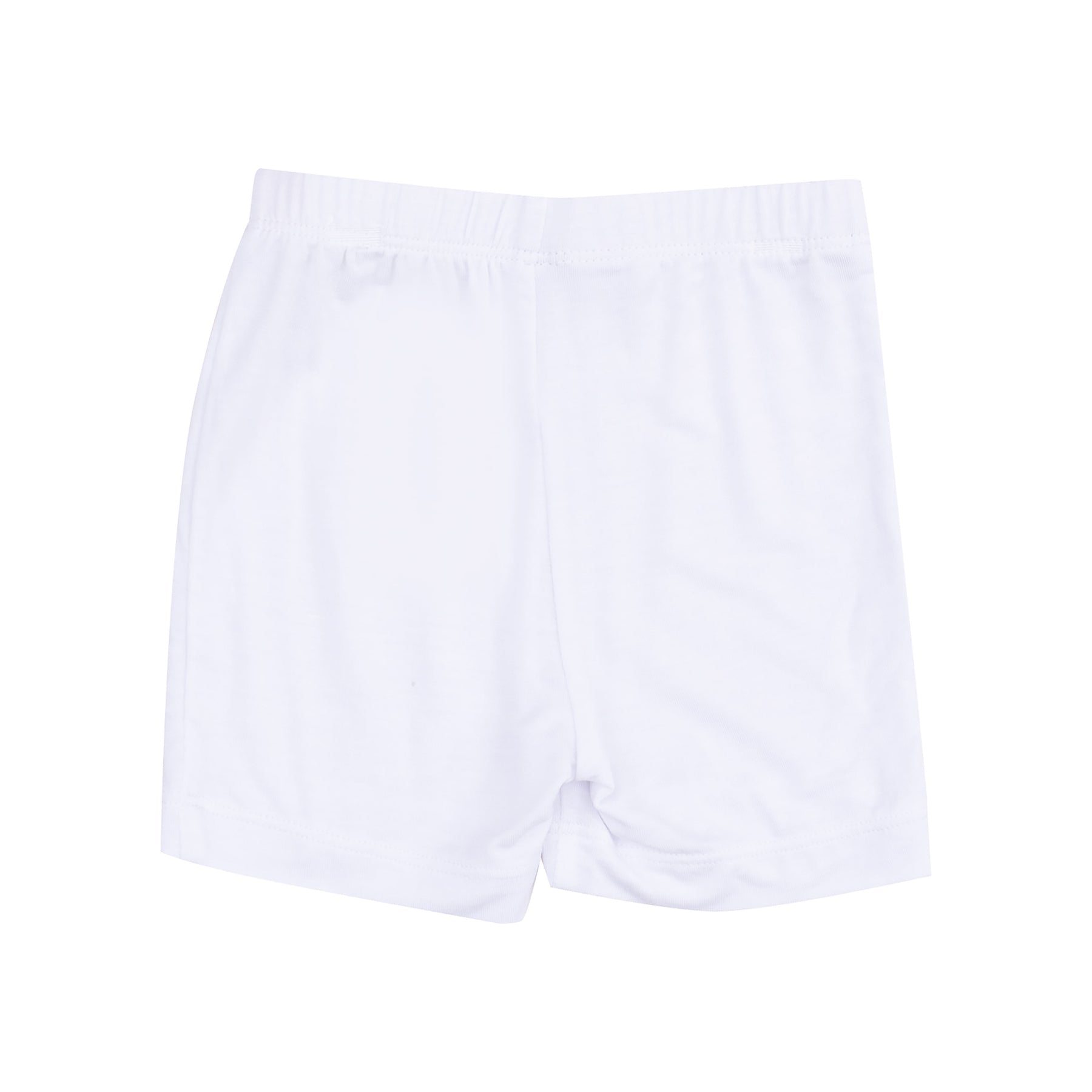 Bike Short - Solid White