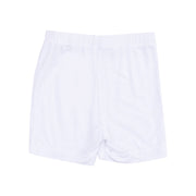 Bike Short - Solid White