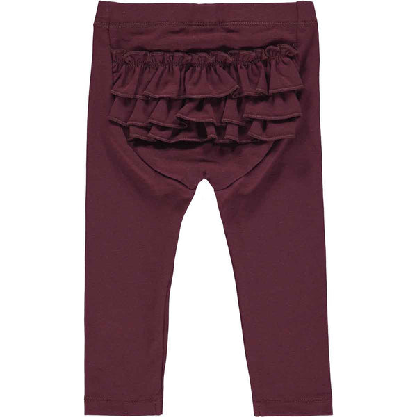 Cozy Me Frill Pants - Fig