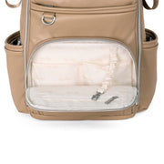 The Boss Plus Backpack Diaper Bag - Chai Latte