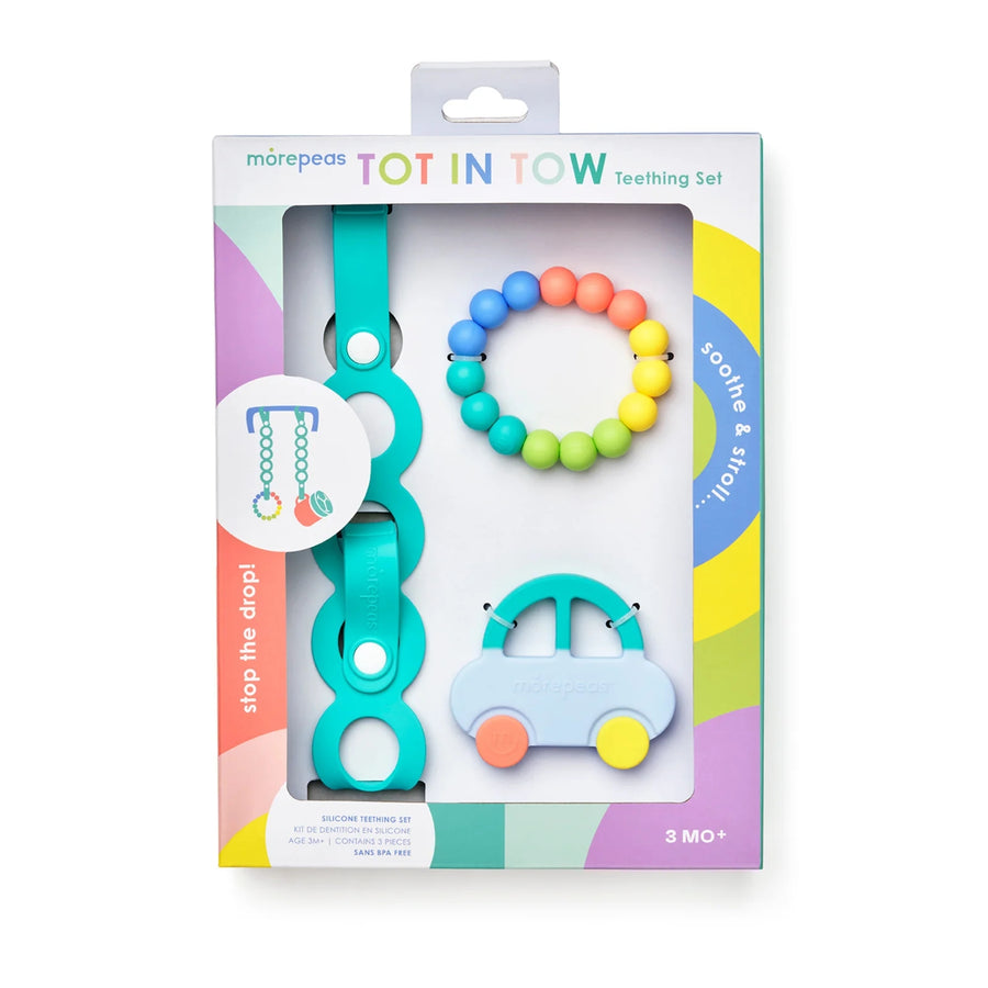 Tot in Tow Teething Set - Various Colors