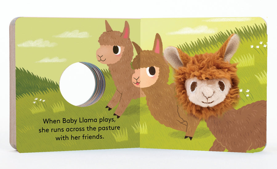 Baby Llama : Finger Puppet Book