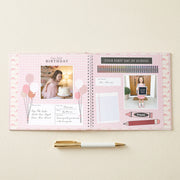 Luxury Memory Book - Bowkissed Blush