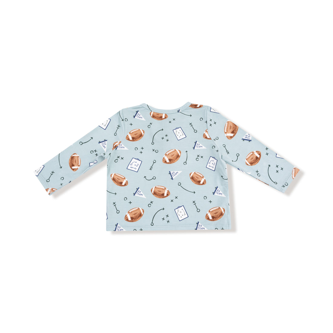 Touchdown Time Long Sleeve Henley - Grey Mist