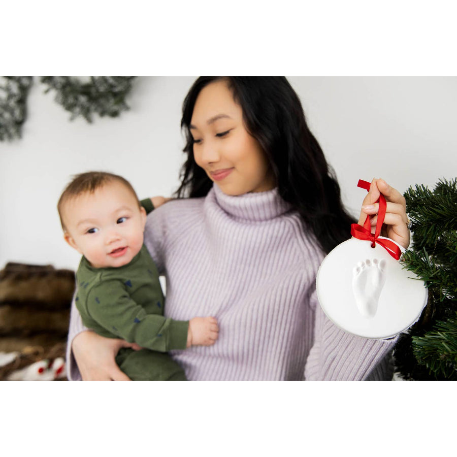 Babyprints Christmas Diy Keepsake Ornament, Set of 2