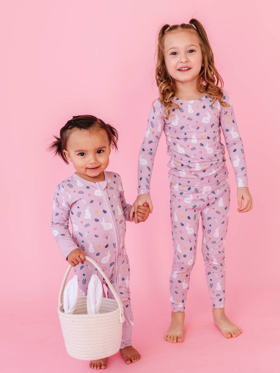 Two Piece Pajama Set - Belle Bunny