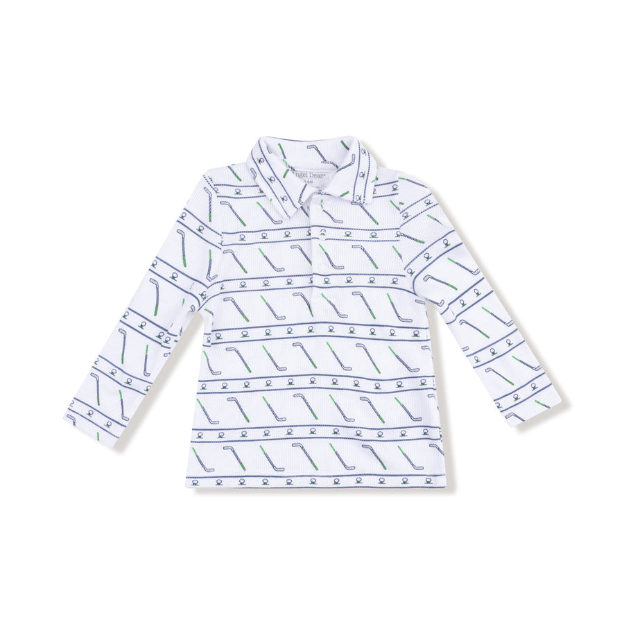 Polo Long Sleeve Shirt - Golf Clubs