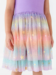 Tulle Tutu Dress - Spring Rainbow Twinkle