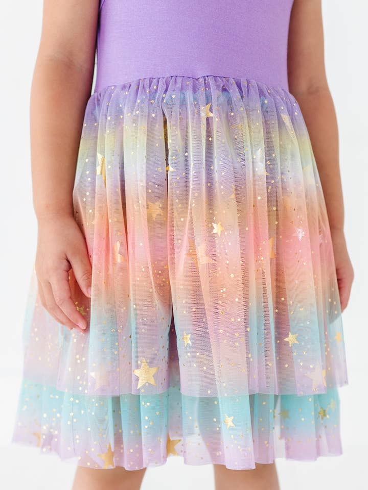 Tulle Tutu Dress - Spring Rainbow Twinkle