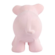 Pig Natural Organic Rubber Teether, Rattle & Bath Toy