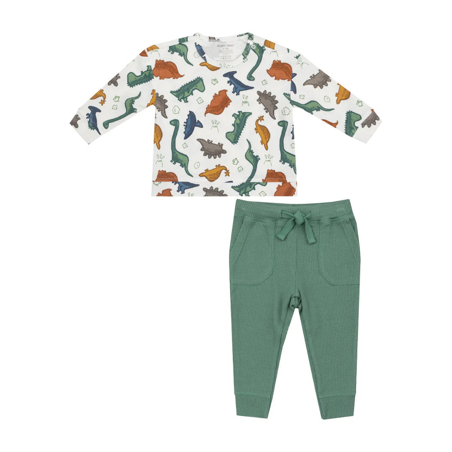 Sweatshirt and Jogger Set - Dino Rocks
