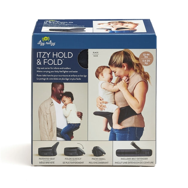 Hold and Fold Hip Seat Carrier