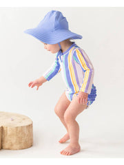 Periwinkle Swim and Sun Hat