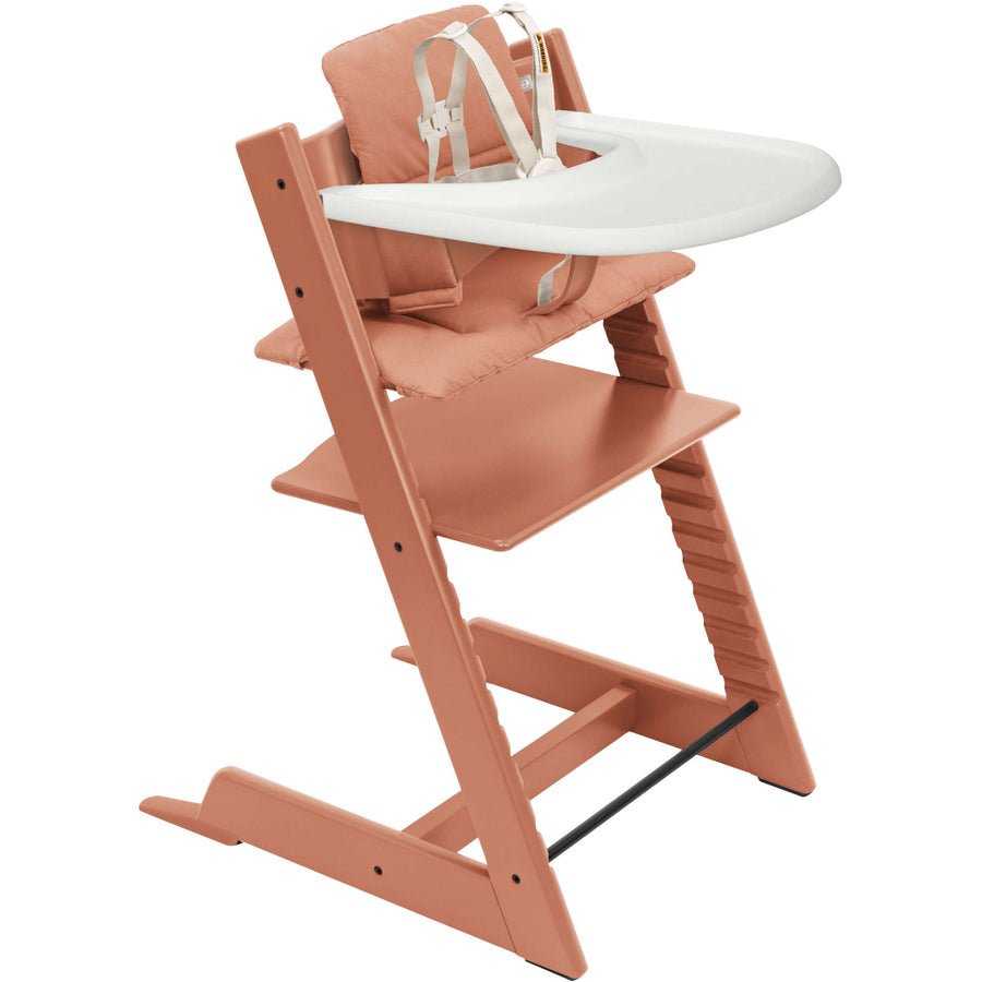stokke bundle Stokke Tripp Trapp High Chair² with Cushion + Stokke Tray – Green Bean Baby Boutique