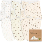SOOTHE Swaddle Wraps - 3-Pack (Nibbles/Bruce)
