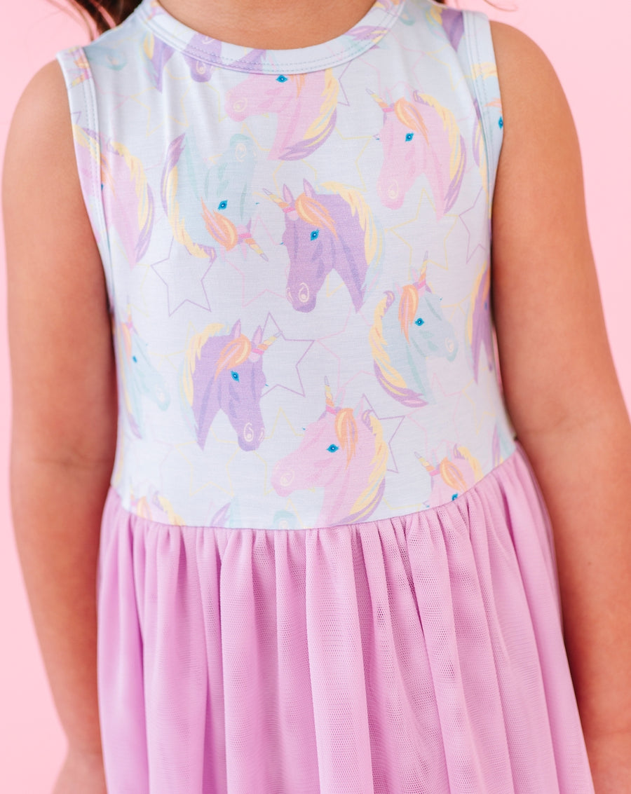 Bamboo + Tulle Dress - Unicorn Tutu Dress - Gemma