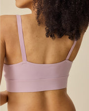 SoftStretch Cotton Nursing Bra - Lilac Mist