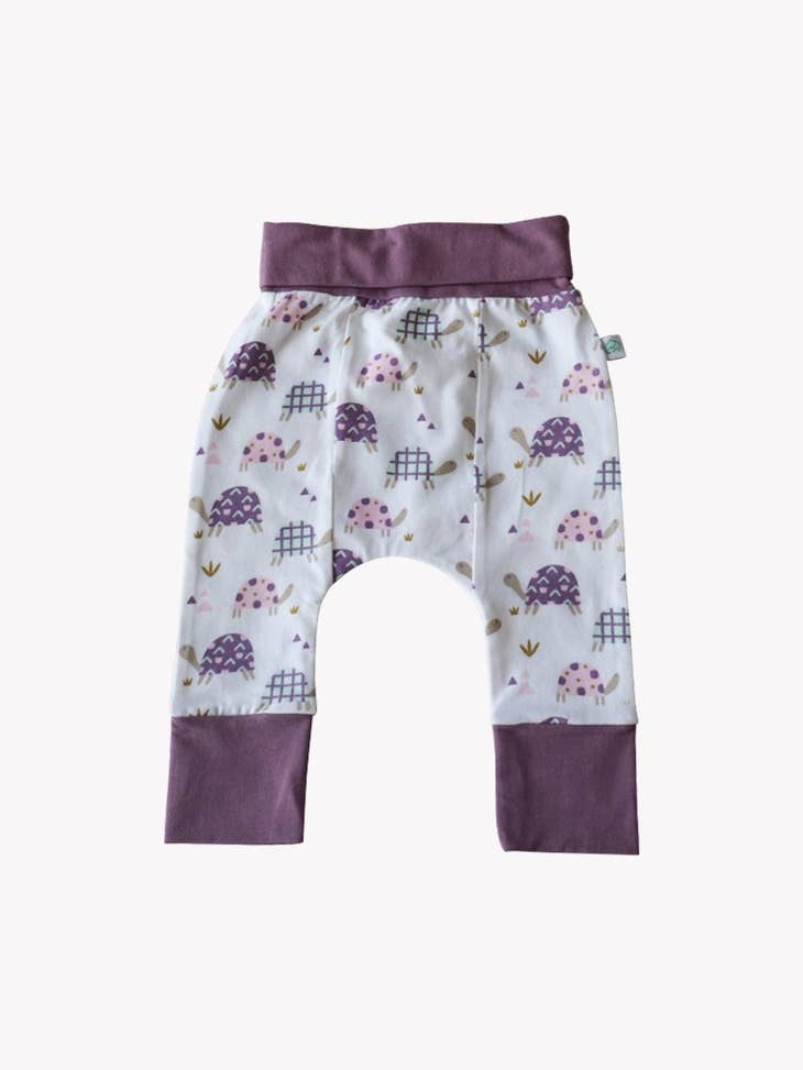 Grow With Me Harem Pants - Tilly Tortoise