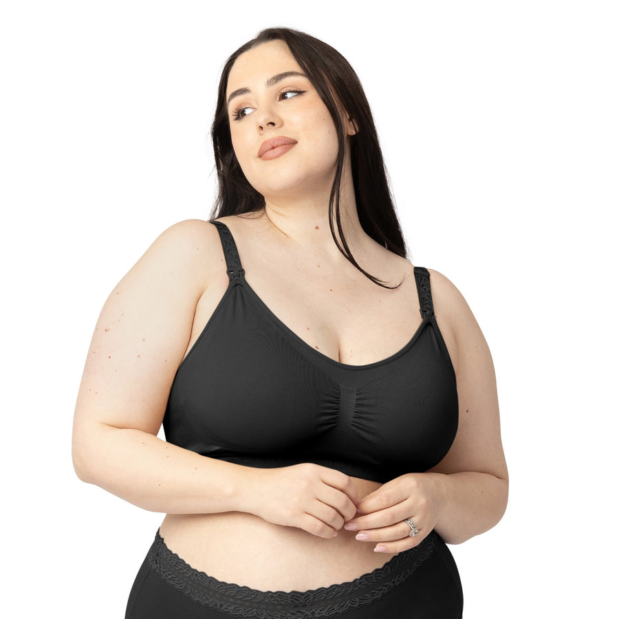 Simply Sublime Nursing Bra - Black