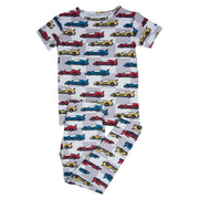 Short Sleeve Pajamas - Matchbox Cars