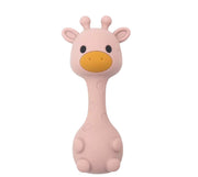 All Silicone Giraffe Rattle - Various Colors