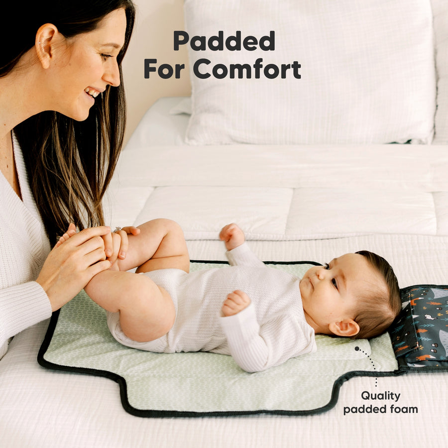 Ezee Portable Changing Pad - Woods