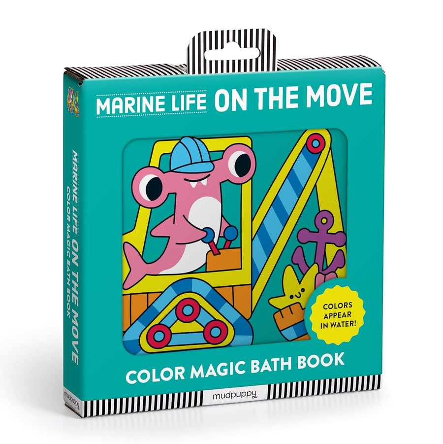 Marine Life On the Move: Color Magic Bath Book