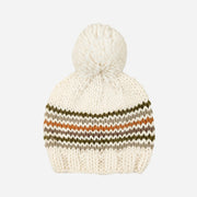 Knit Stripe Hat - Woodland