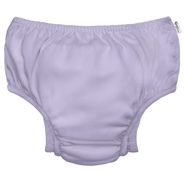 Eco Snap Swim Diaper with Gussets - Lavender